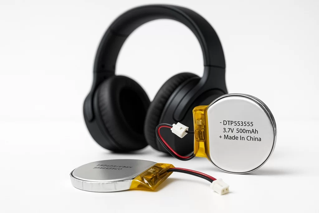 dtp battery application for earphone